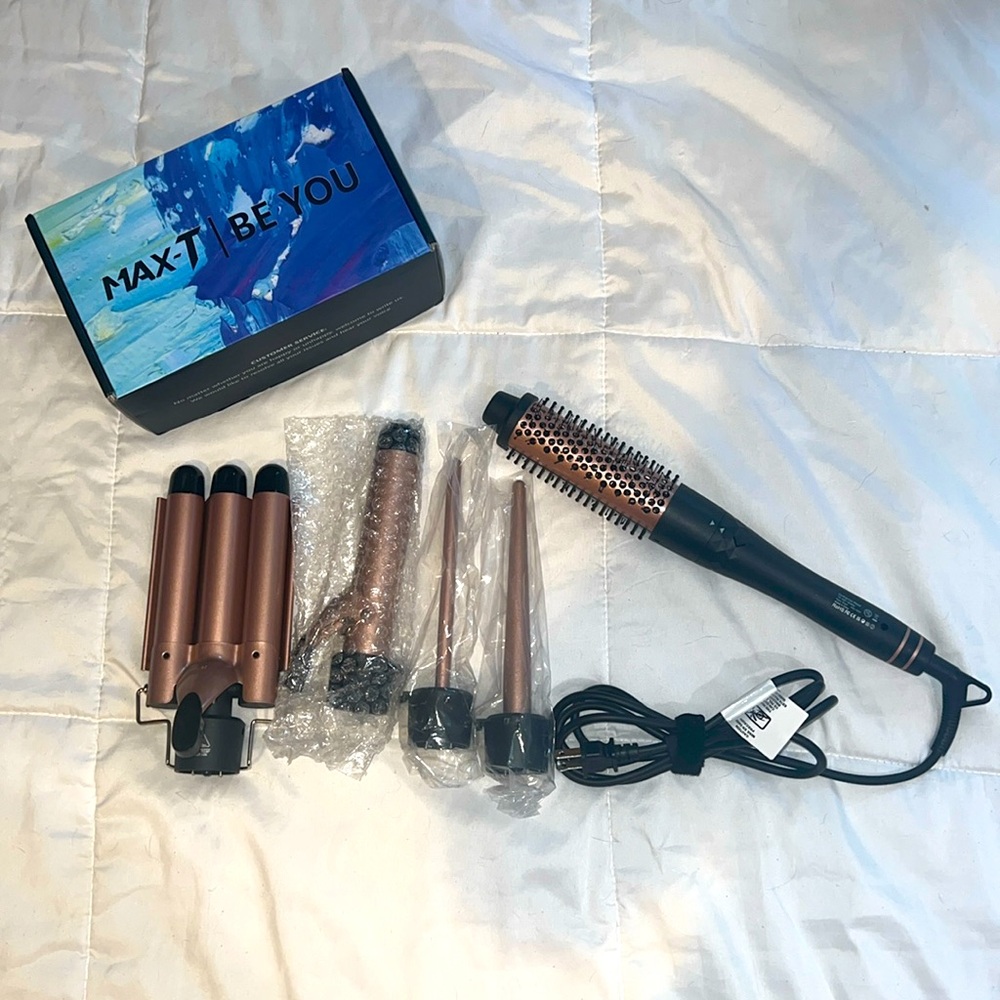 Interchangeable thermal brush